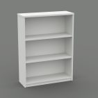 Medium Open Bookcase 1200H CHERRY - And 5 Colours