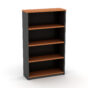 Open Bookcase 1500H CHERRY - And 5 Colours