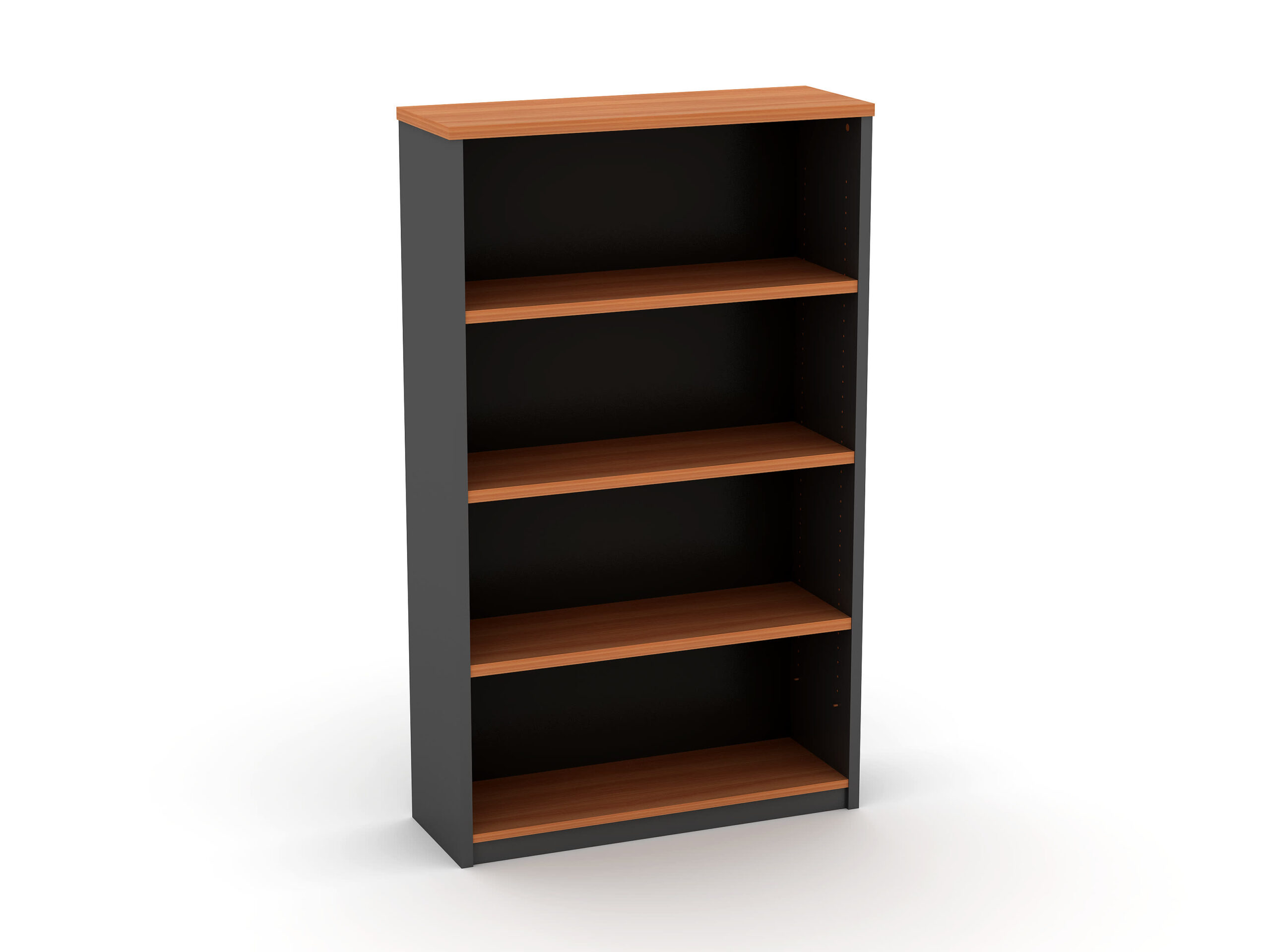 Open Bookcase 1500H CHERRY - And 5 Colours