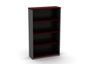 Open Bookcase 1500H Redwood