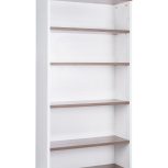 Premium Open Bookcase 1800H Virginia Walnut - 3 Colours
