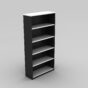 Open Bookcase 1800H Redwood - And 5 Colours