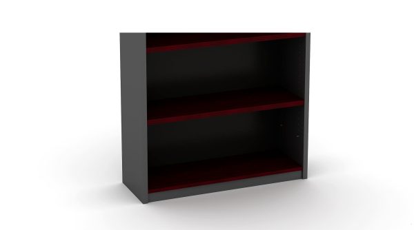 Small Open Bookcase 900H CHERRY - And 5 Colours