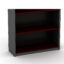 Small Open Bookcase 900H Redwood - And 5 Colours