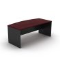 Bow Front Office Desk 2100 - 5 Colours