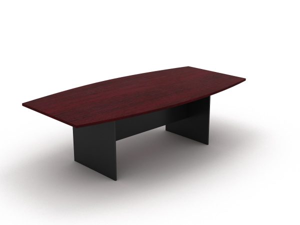  Boat Shaped Boardroom Meeting Table 2400W - 5 Colours