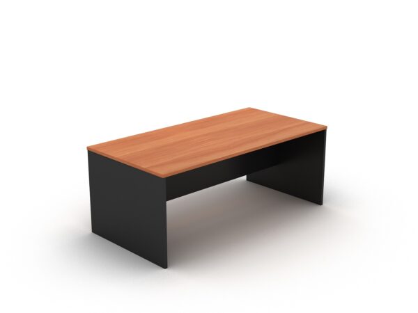 Open Slab End Desk 1200 x 600 CHERRY - 5 Colours
