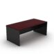 Open Slab End Desk 1200 x 600 BEECH - 5 Colours