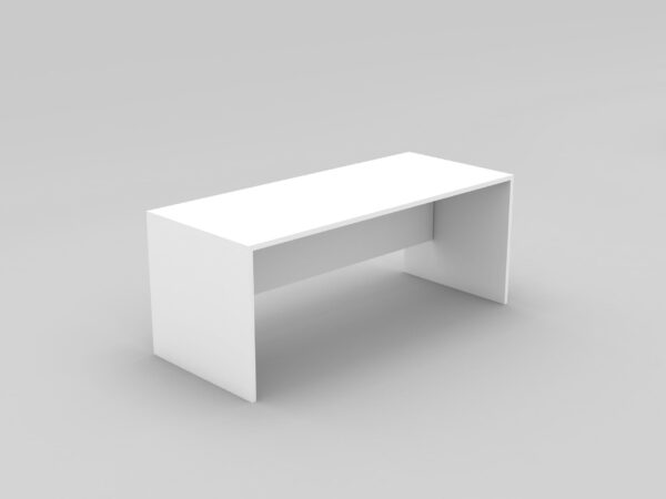 Rectangular Open Slab Desk 1500 x 750 - Total 5 Colours