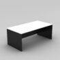Open Slab Desk 1500 x 900 WHITE - More Colours