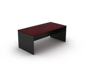 Open Slab Desk 1800 x 750 Redwood - 5 Colours