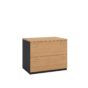 2 Drawers Lateral Filing Cabinet WCH - And 4 Colours