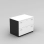 2 Drawers Lateral Filing Cabinet - 4 Colours