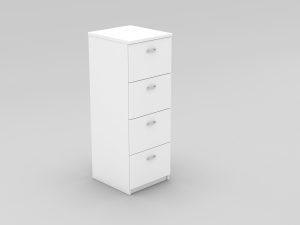 4 Drawers Filing Cabinet Cherry - 5 Colours
