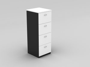 4 Drawers Filing Cabinet WCH - 5 Colours