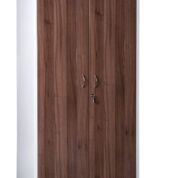Premium Walnut Full Door Cupboard Casnan - 3 Colours