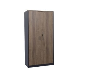 Premium Walnut Full Door Cupboard Regal - 3 Colours