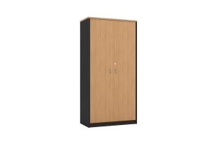Full Door Stationery Cupboard 1800 BEECH - More Colours