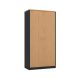 Full Door Stationery Cupboard 1800 BEECH - More Colours