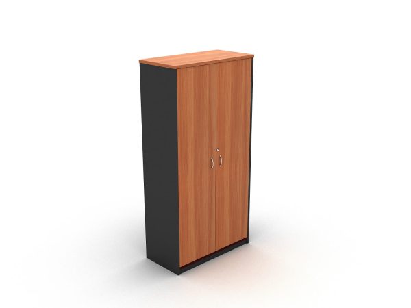 Full Door Stationery Cupboard 1800 Redwood - 5 Colours Full Door Stationery Cupboard 1800 Redwood - 5 Colours