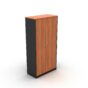 Full Door Stationery Cupboard 1800 Redwood - 5 Colours