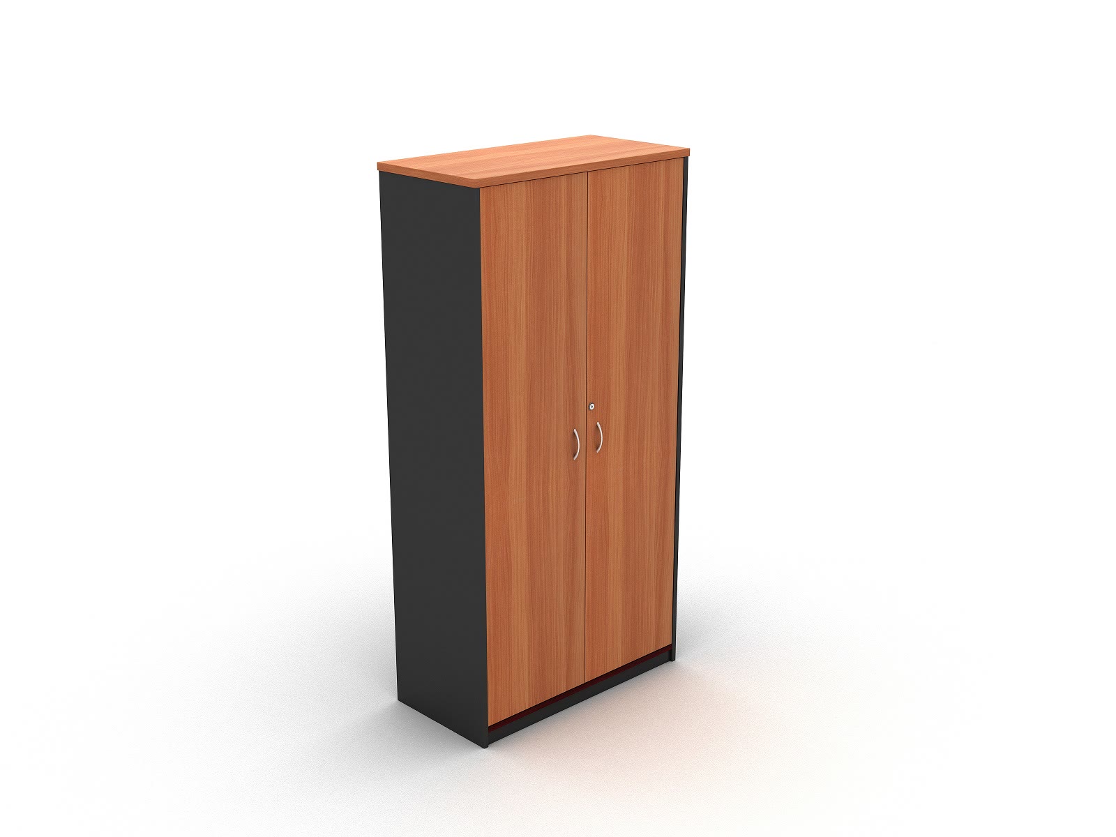 Full Door Stationery Cupboard 1800 CHERRY - More Colours