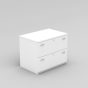 2 Drawers Lateral Filing Cabinet - 4 Colours