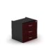Fixed Pedestal 3 Drawers With Lock Beech - 5 Colours