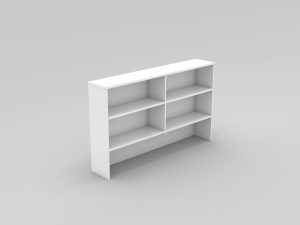 Desk Hutch 1500 Redwood - And 5 Colours