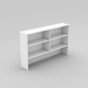 Desk Hutch 1500 WHITE CHARCOAL - And 5 Colours
