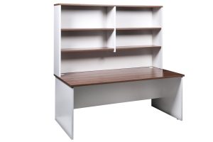 Premium Desk Hutch 1500 Casnan Walnut - More Options