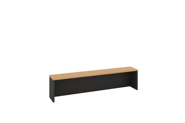 Straight Front Reception Desk Plus Hob