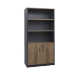 Premium Walnut Stationery Cupboard 1800H - 3 Colours
