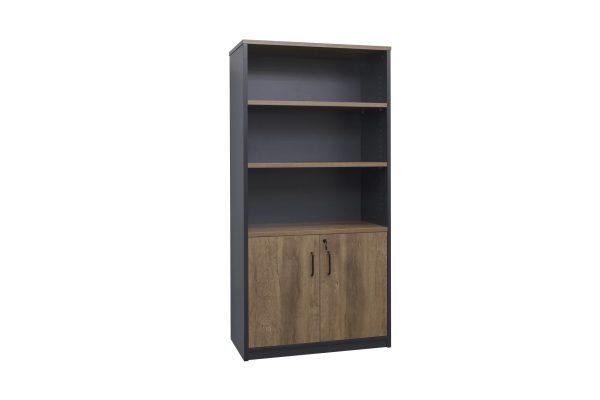 Premium Walnut Stationery Cupboard 1800H - 3 Colours Premium Walnut Stationery Cupboard 1800H - 3 Colours