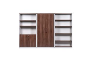 Open Bookcase 1800H Casnan Walnut – And 3 Colours Open Bookcase 1800H Casnan Walnut - And 3 Colours