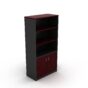 Half Door Stationery Cupboard Redwood - 5 Colours