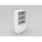 Half Door Stationery Cupboard WHITE - 5 Colours
