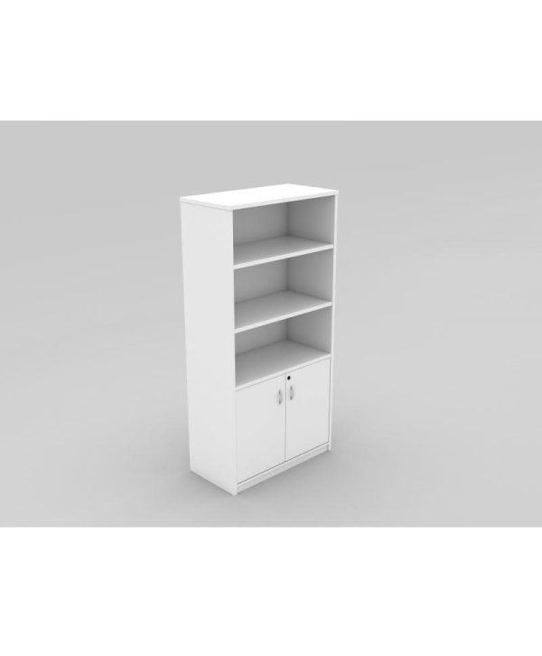 Half Door Stationery Cupboard Redwood - 5 Colours Half Door Stationery Cupboard Redwood - 5 Colours
