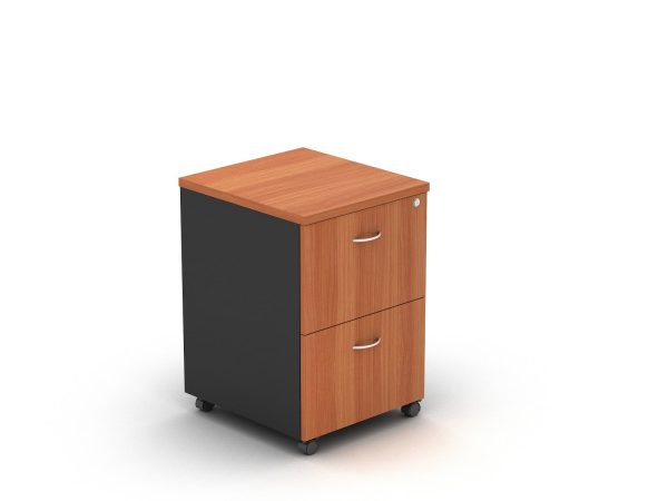 Mobile Pedestal 2 Drawers Che - 5 Colours