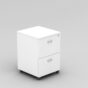 Mobile Pedestal 2 Drawers WCH - 5 Colours