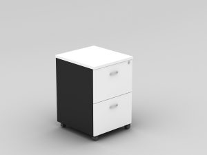 Mobile Pedestal 2 Drawers WCH - 5 Colours