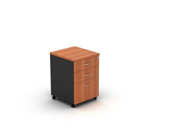 Mobile Pedestal 3 Drawers With Lock Bee - 5 Colours Mobile Pedestal 3 Drawers With Lock Bee - 5 Colours