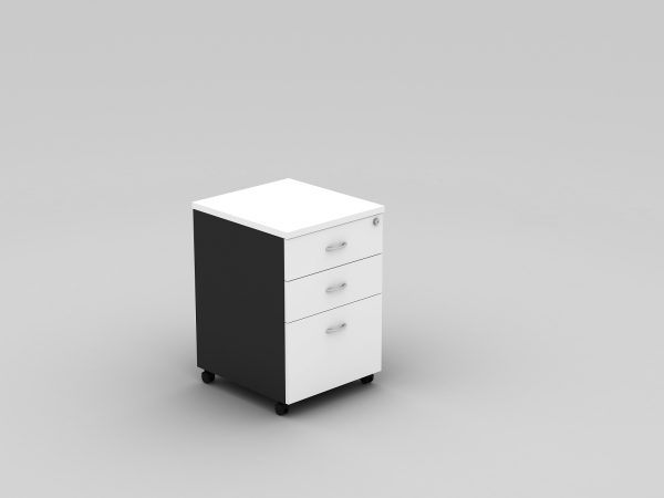 Mobile Pedestal 3 Drawers With Lock Bee - 5 Colours Mobile Pedestal 3 Drawers With Lock Bee - 5 Colours