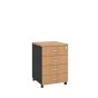Mobile Pedestal 4 Drawers WCH - 5 Colours