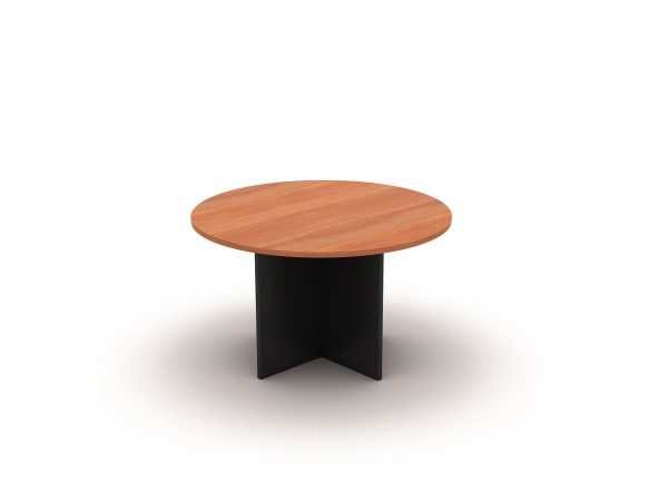 Round Meeting Table 1200 with Cross Base - 5 Colours Round Meeting Table 1200 with Cross Base - 5 Colours