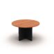 Round Meeting Table 1200 with Cross Base - 5 Colours