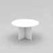 Round Meeting Table 900 with Cross Base - 5 Colours
