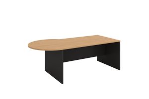 P - End Executive Desk 2100mm - 5 Colours