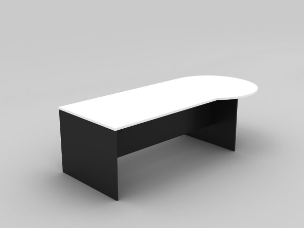 P - End Executive Desk - 5 Colours
