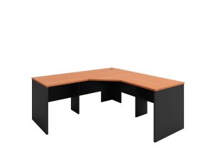 Excel 3 Piece Corner Workstation 1800 CHERRY - 4 Colours